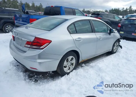 2013 Honda Civic Lx from USA, damaged, VIN 2HGFB2F5XDH545130